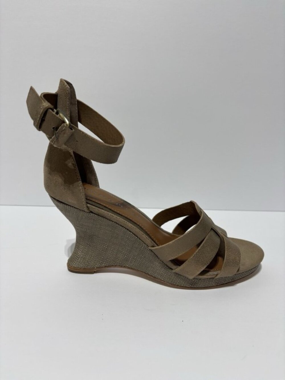 Donald Pliner Women’s Trixee Metallic Wedge Sandals, Size 6.5 M